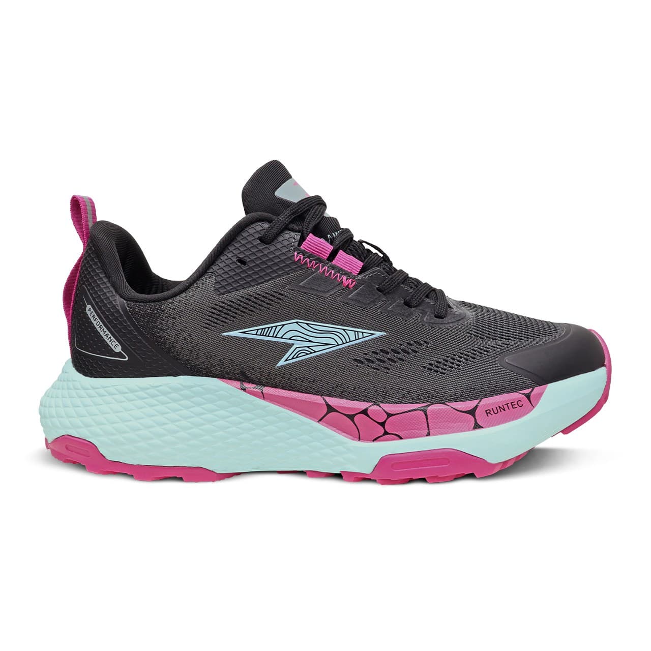 RUNTEC WOMEN - BLACK/PURPLE - 1