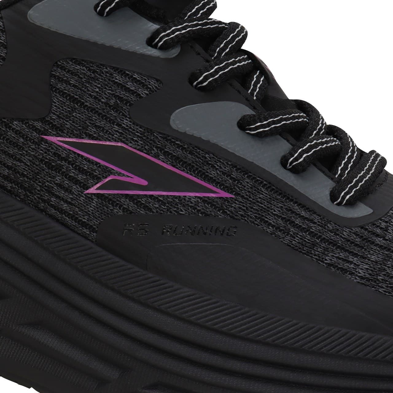 DEMURE WOMEN - BLACK/PURPLE - 6
