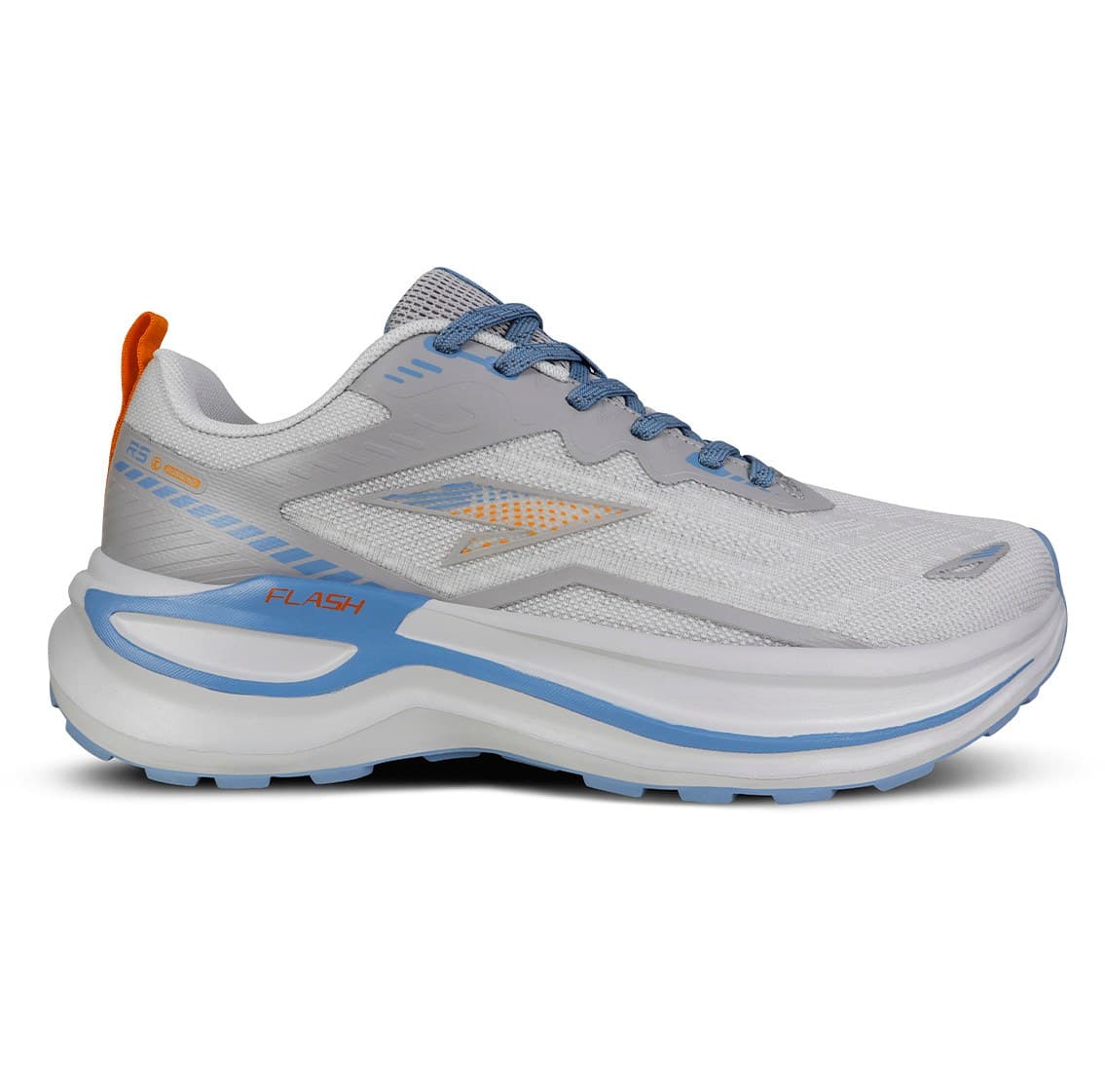 FLASH MEN - LT.GREY/ORANGE - 1