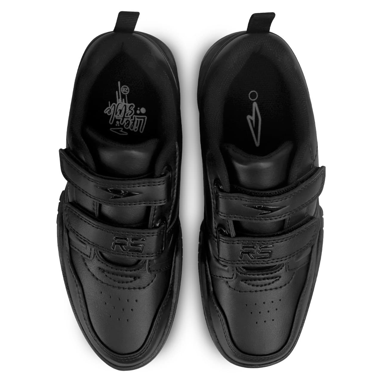 STORM VELCRO KIDS - BLACK - 4