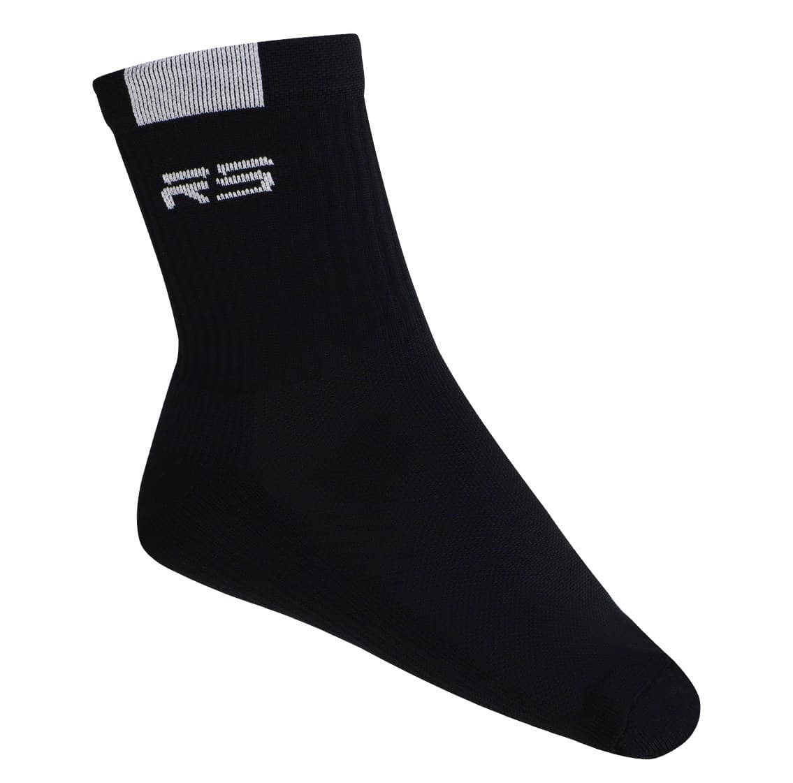 SOCK BASIC - BLACK/WHITE - 1