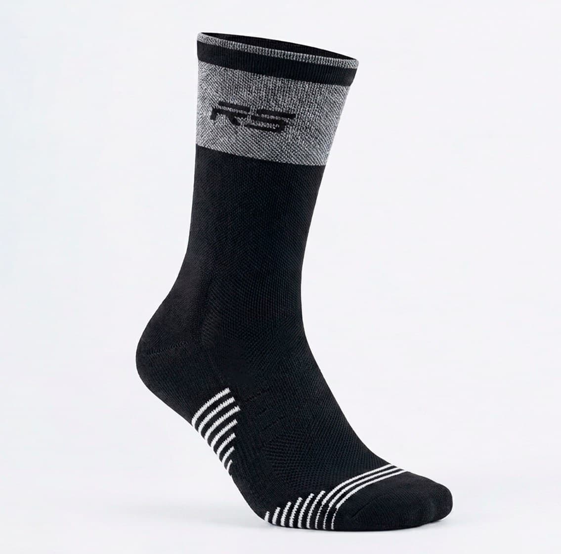 REFLECTIVE SOCK MEN - BLACK - 1