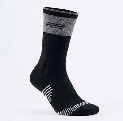 REFLECTIVE SOCK MEN - BLACK