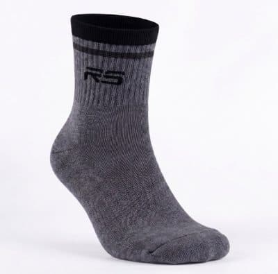 LINES SOCK MEN - DK.GREY/BLACK