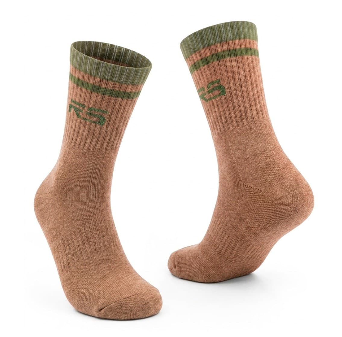 LINES SOCK MEN - KHAKI/GREEN - 3