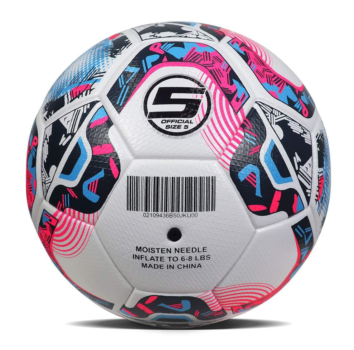 SOCCER PRO N°5 - BLUE/FUCHSIA - 3