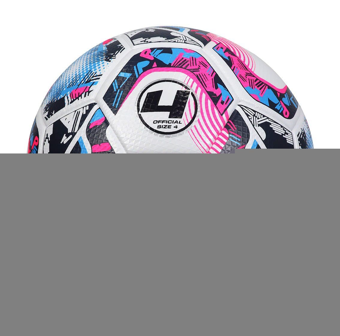 SOCCER PRO N°4 - BLUE/FUCHSIA - 3