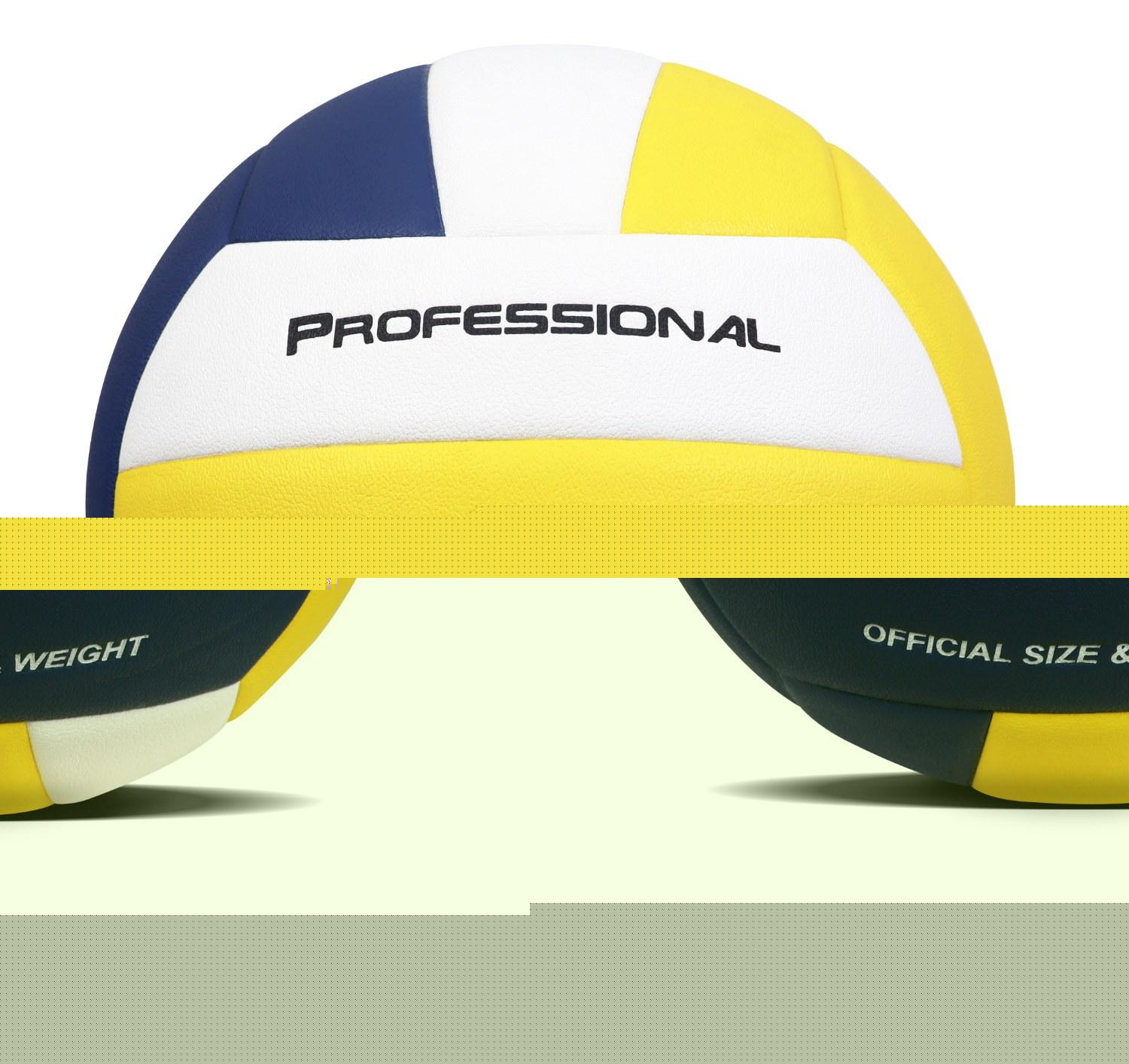 VOLLEYBALL PRO N°5 - ROYAL/YELLOW - 1
