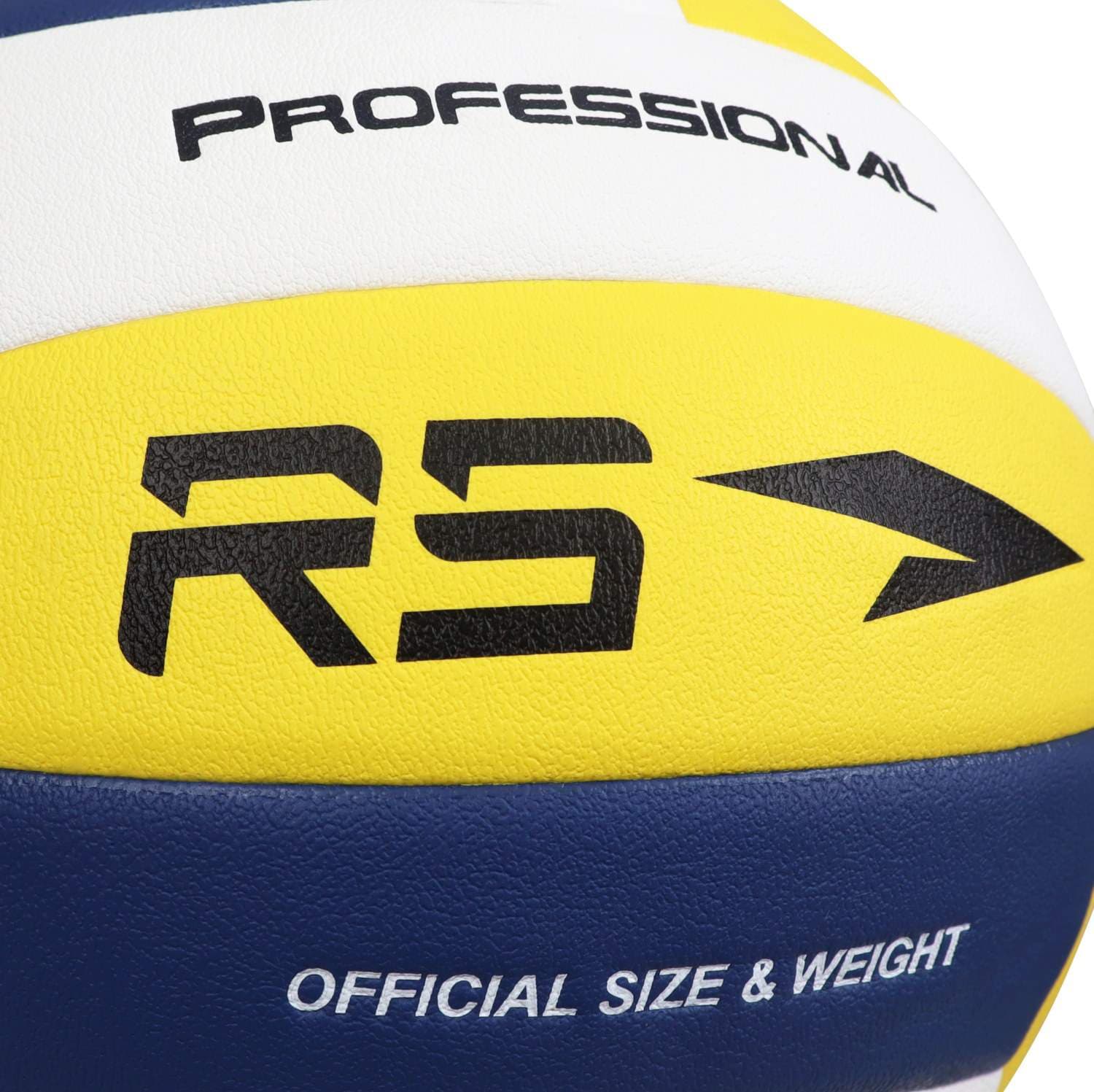 VOLLEYBALL PRO N°5 - ROYAL/YELLOW - 4