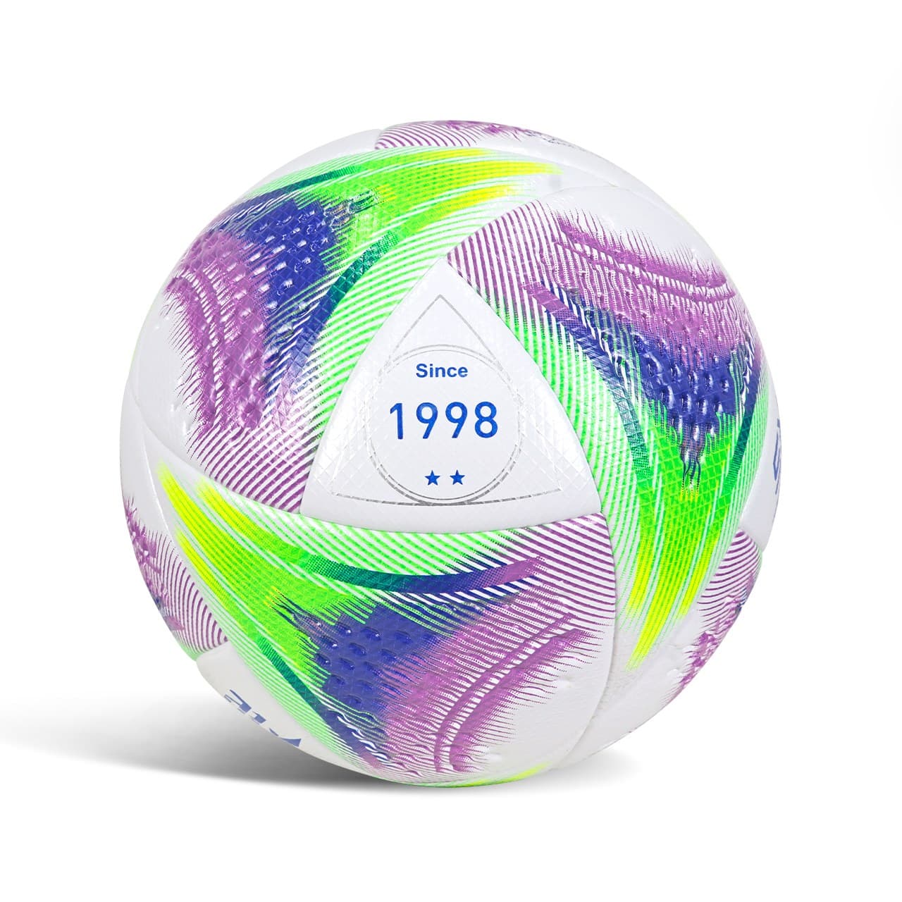 SOCCER PRO N°5 - PURPLE/GREEN NEON - 2