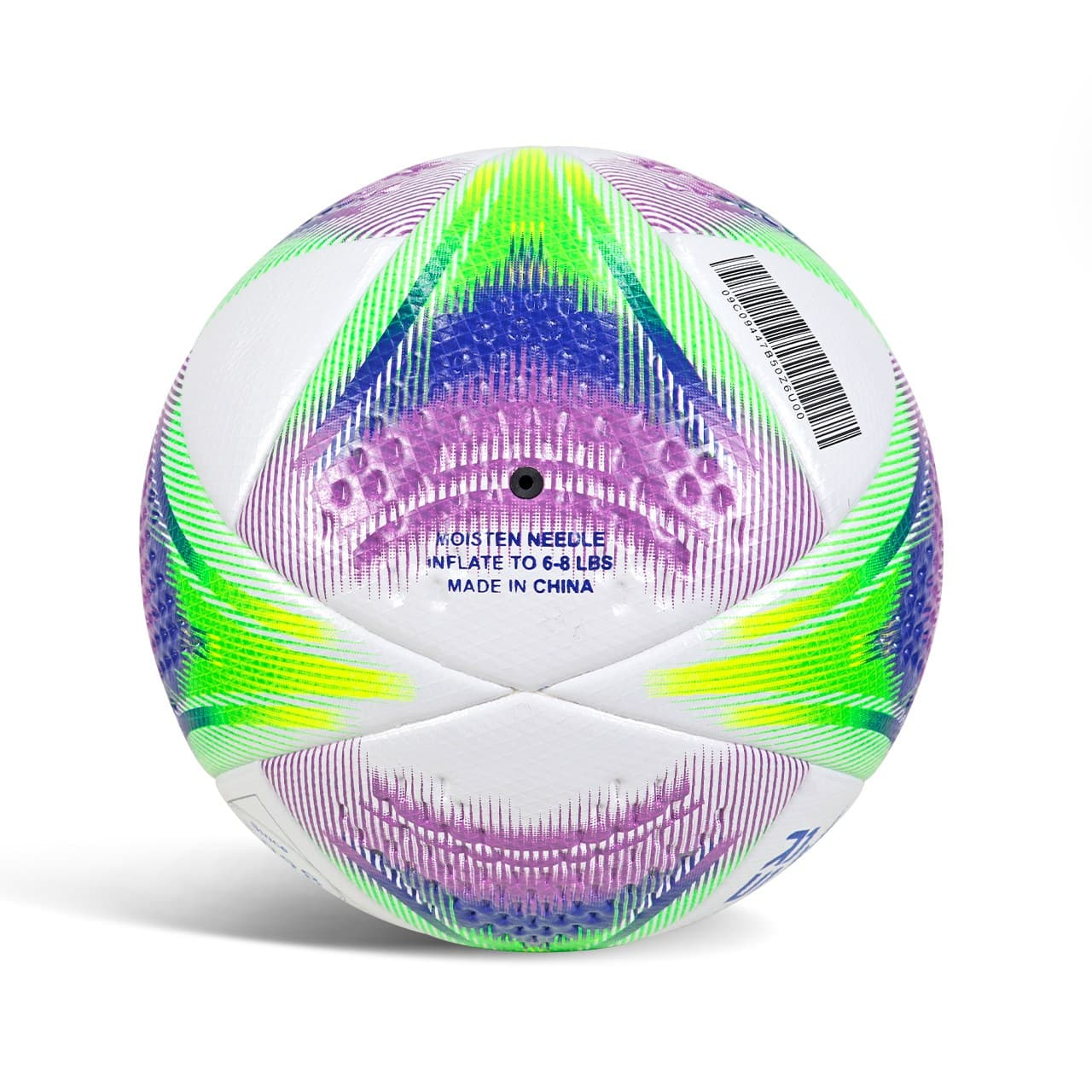 SOCCER PRO N°5 - PURPLE/GREEN NEON - 3