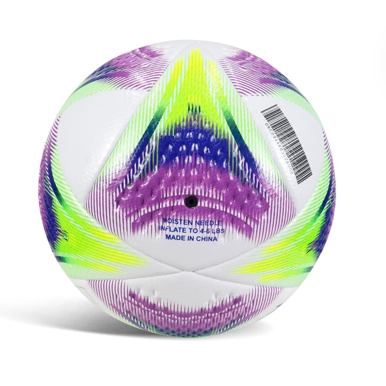 SOCCER PRO N°4 - PURPLE/GREEN NEON - 3