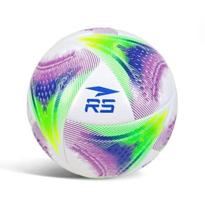 SOCCER PRO N°4 - PURPLE/GREEN NEON