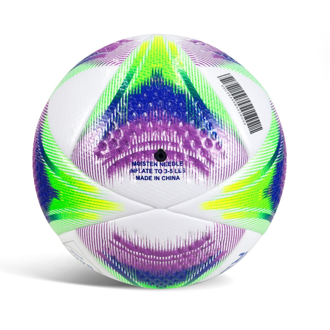 SOCCER PRO N°3 - PURPLE/GREEN NEON - 3