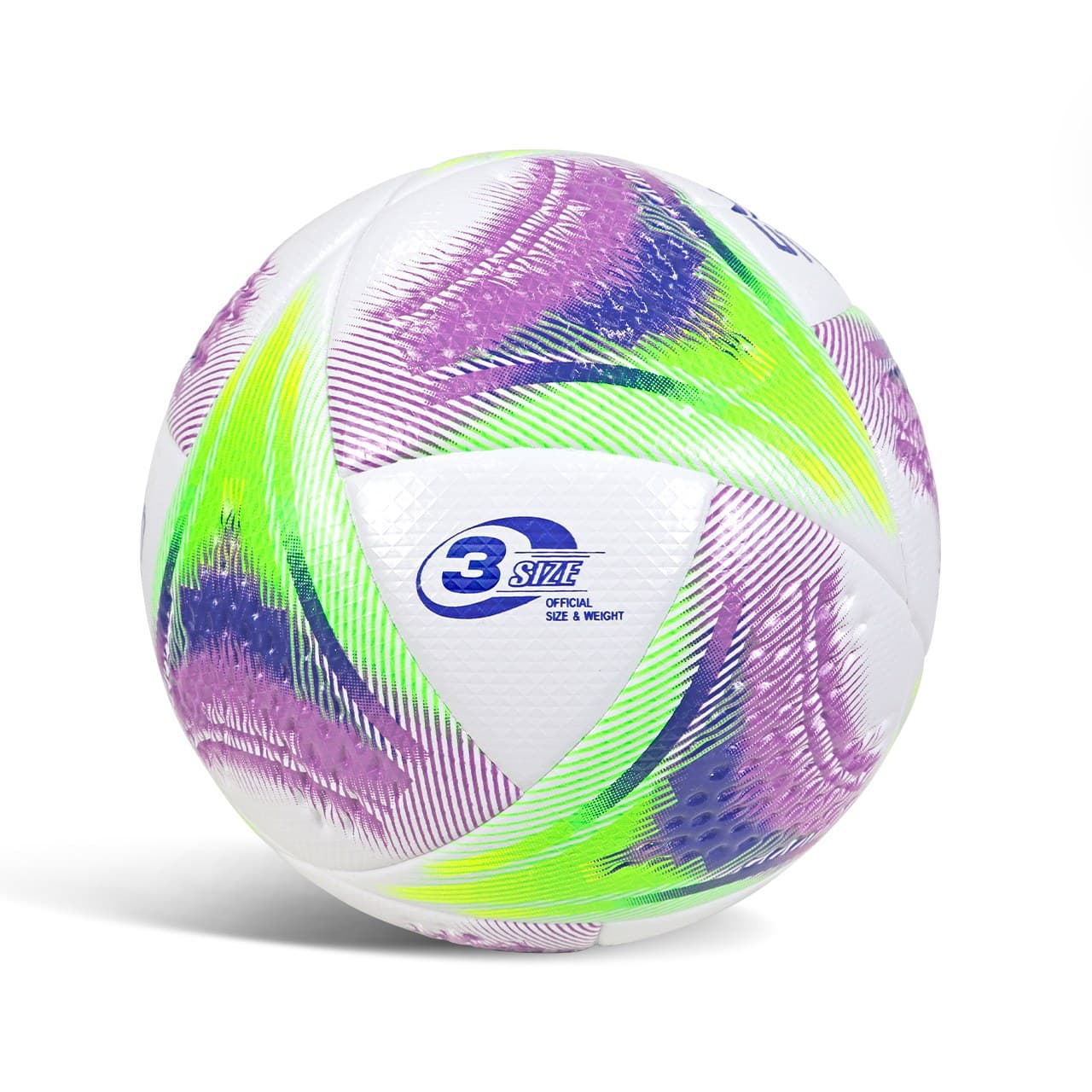 SOCCER PRO N°3 - PURPLE/GREEN NEON - 4