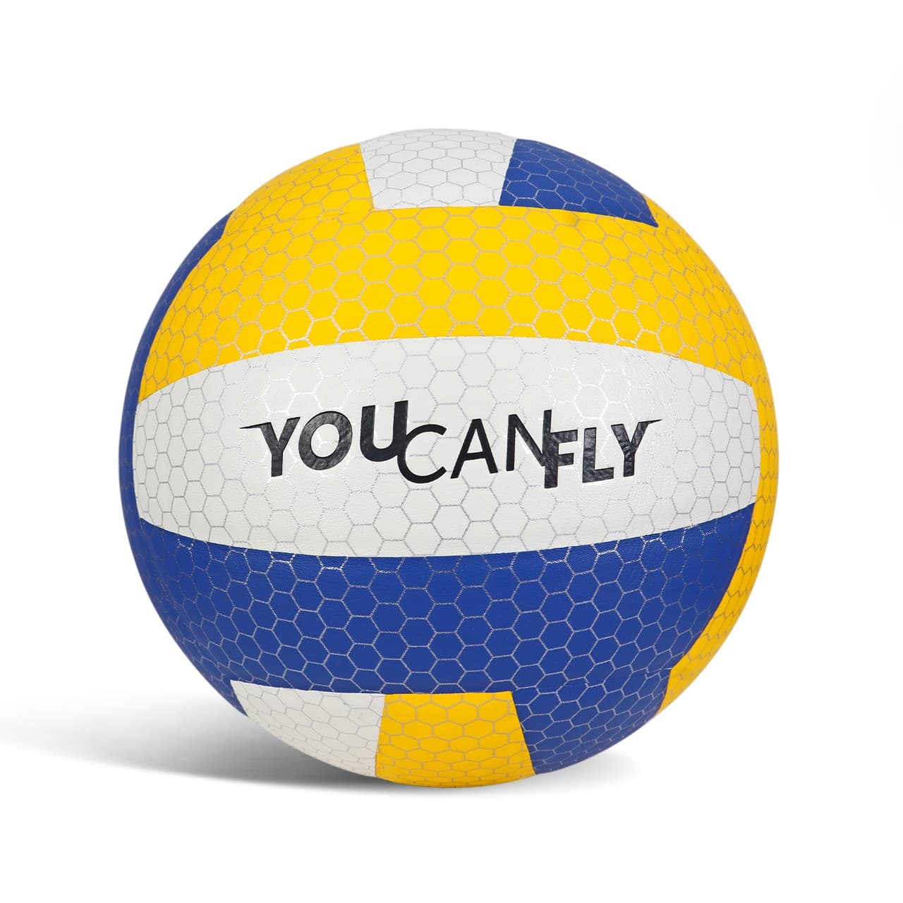 VOLLEYBALL PRO N°5 - ROYAL/YELLOW - 2