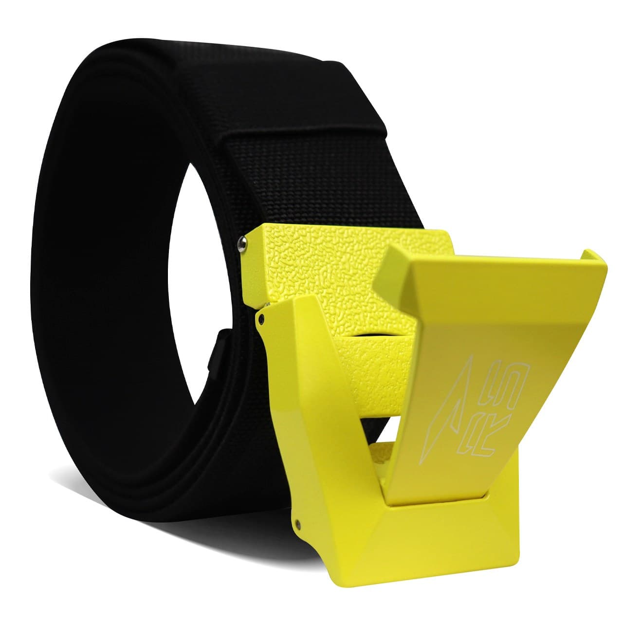 TACTICAL BELT JUNIOR 90CM - BLACK/YELLOW - 3