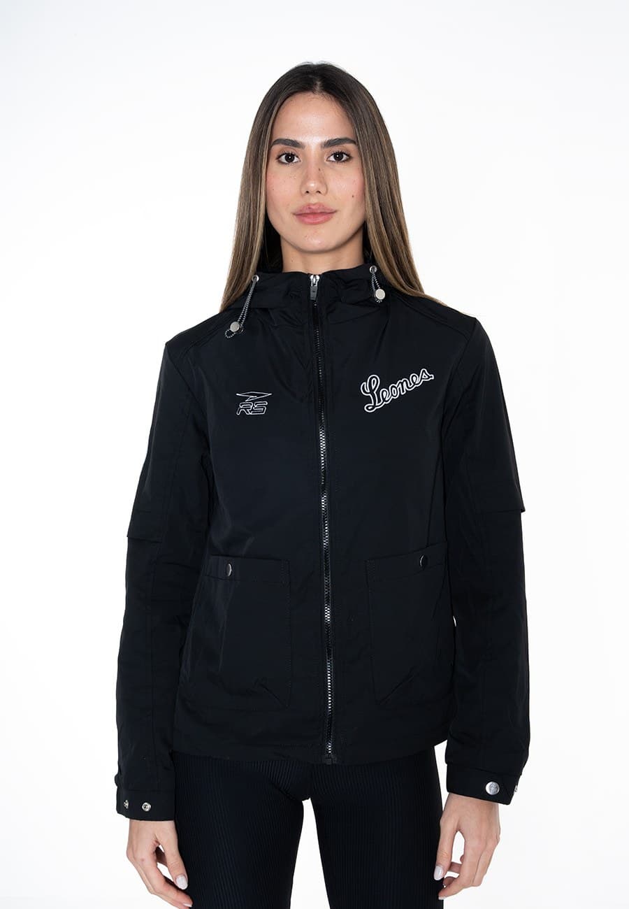 WINDBRAKER JACKET JUVENIL BLACK - 1