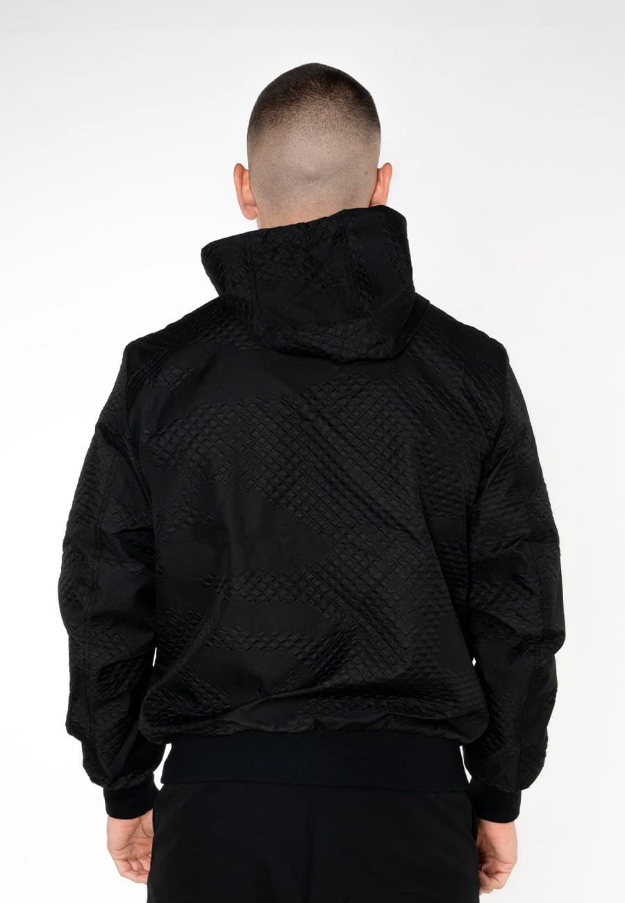 WINDBRAKER JACKET MEN - BLACK - 4