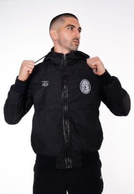 WINDBRAKER JACKET MEN - BLACK