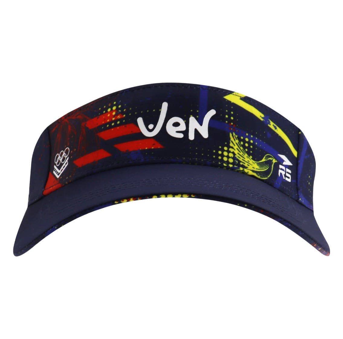 NATURAL VISOR OLYMPIC 56CM NAVY - 1