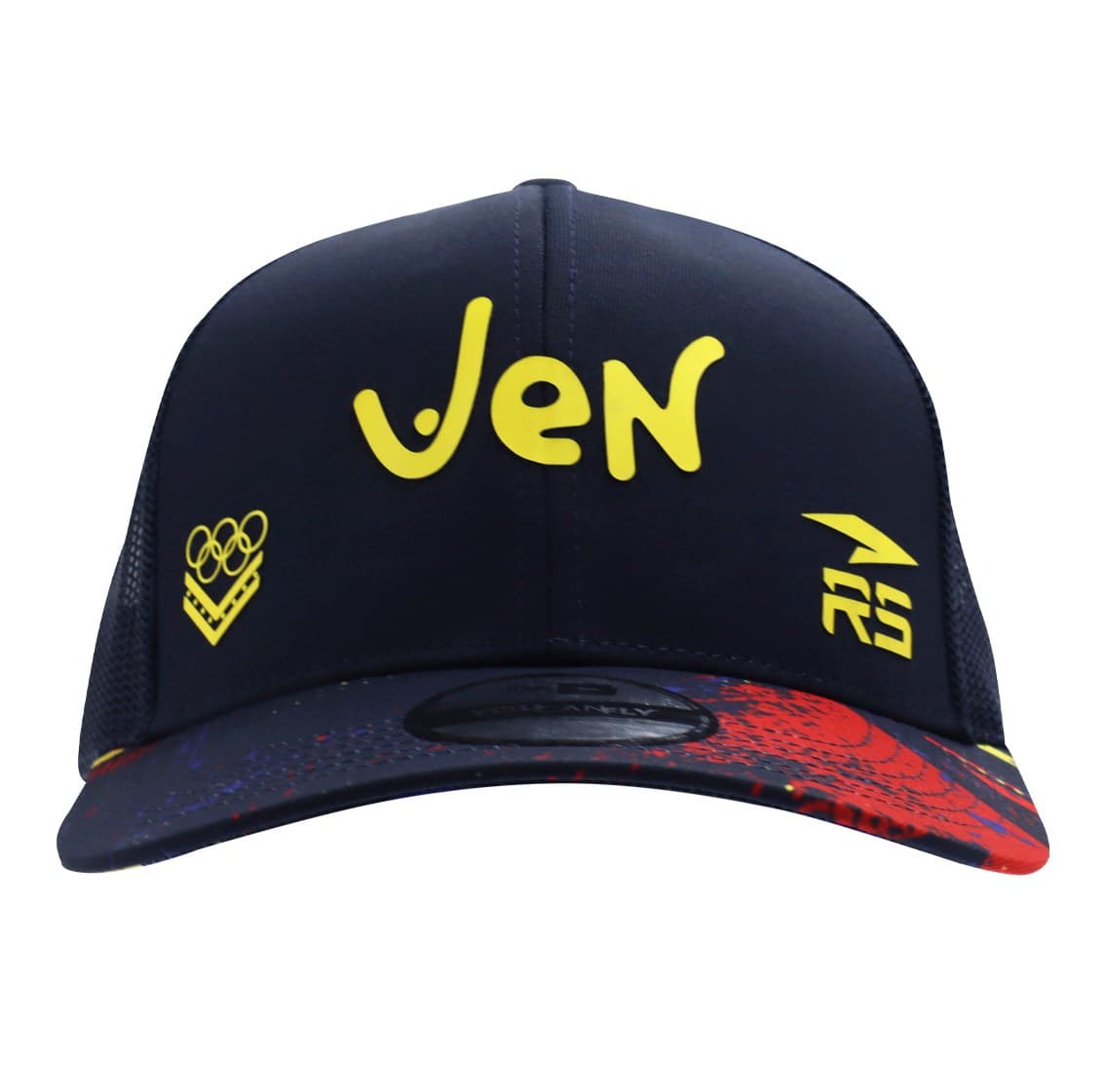 NATURAL MESH CAP OLYMPIC 57,5CM NAVY - 1