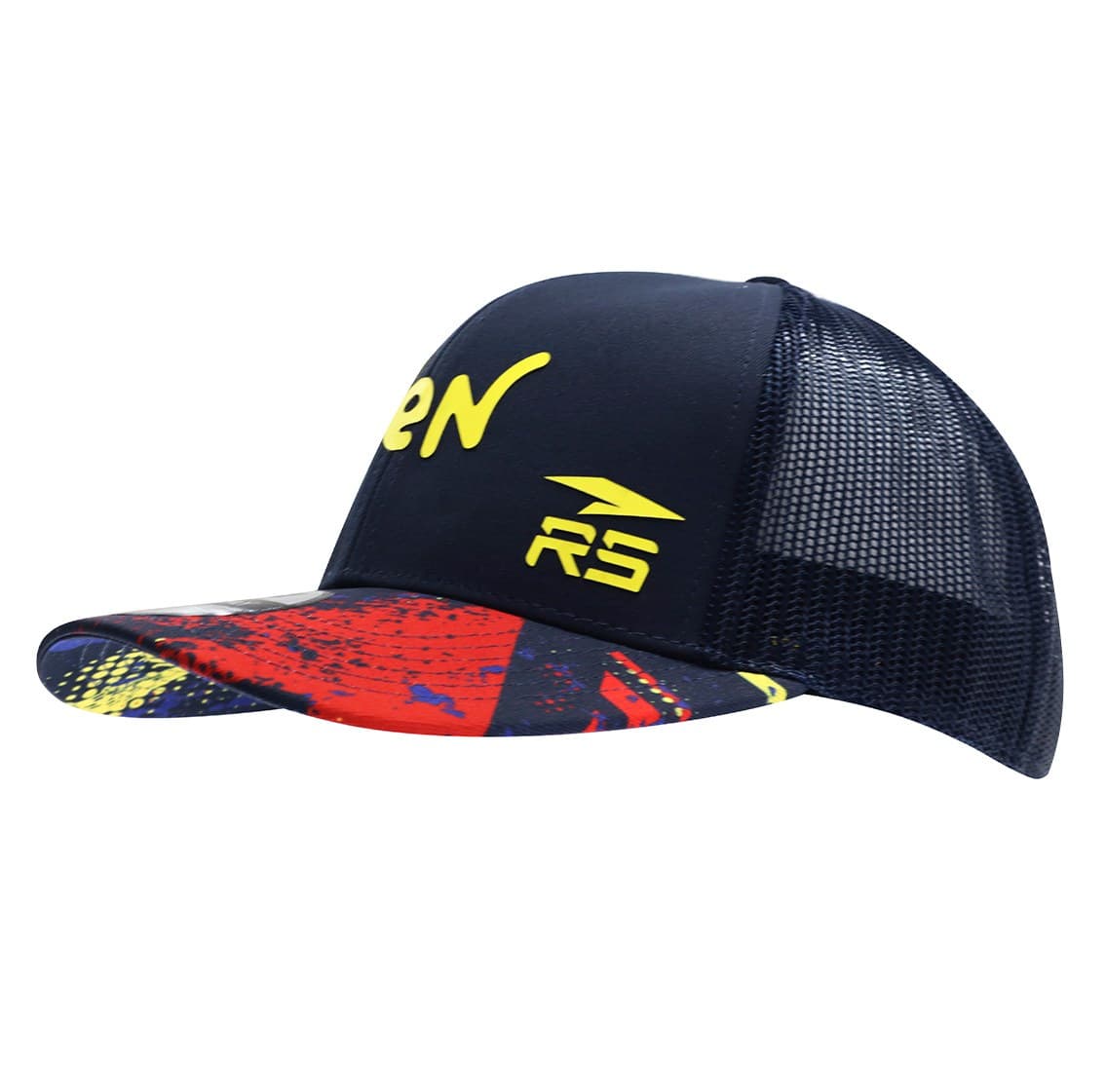 NATURAL MESH CAP OLYMPIC 57,5CM NAVY - 3