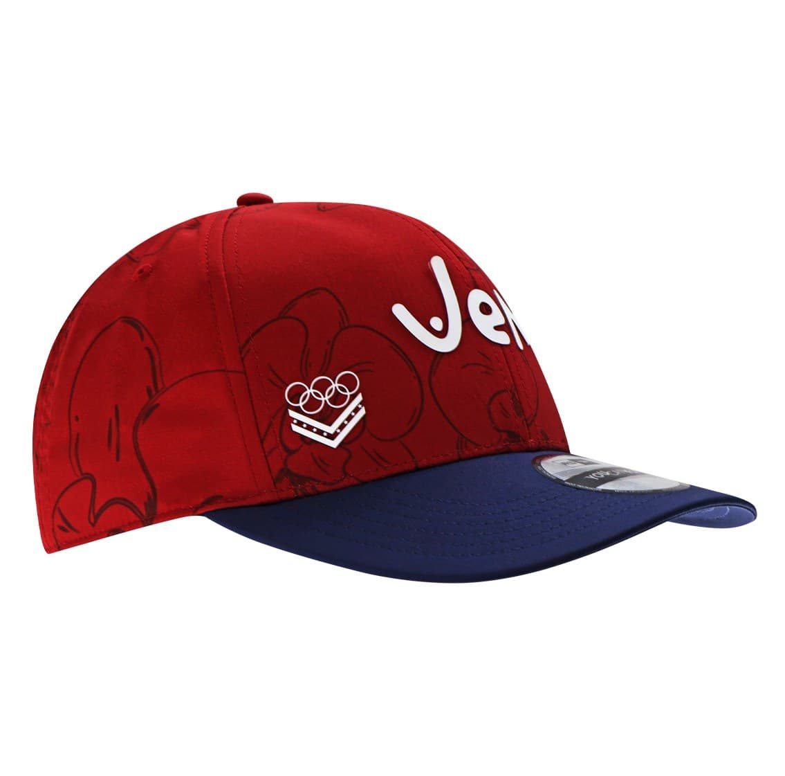 ORCHID CAP OLYMPIC 57,5 CM RED/NAVY - 2