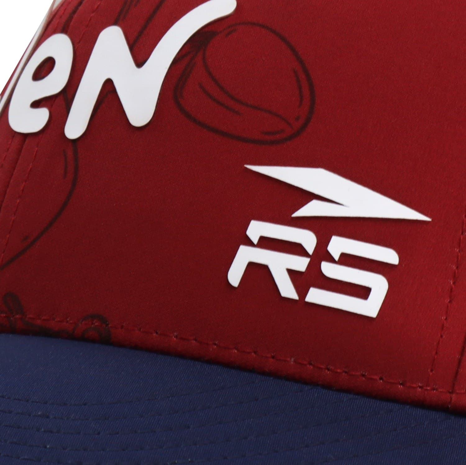 ORCHID CAP OLYMPIC 57,5 CM RED/NAVY - 3
