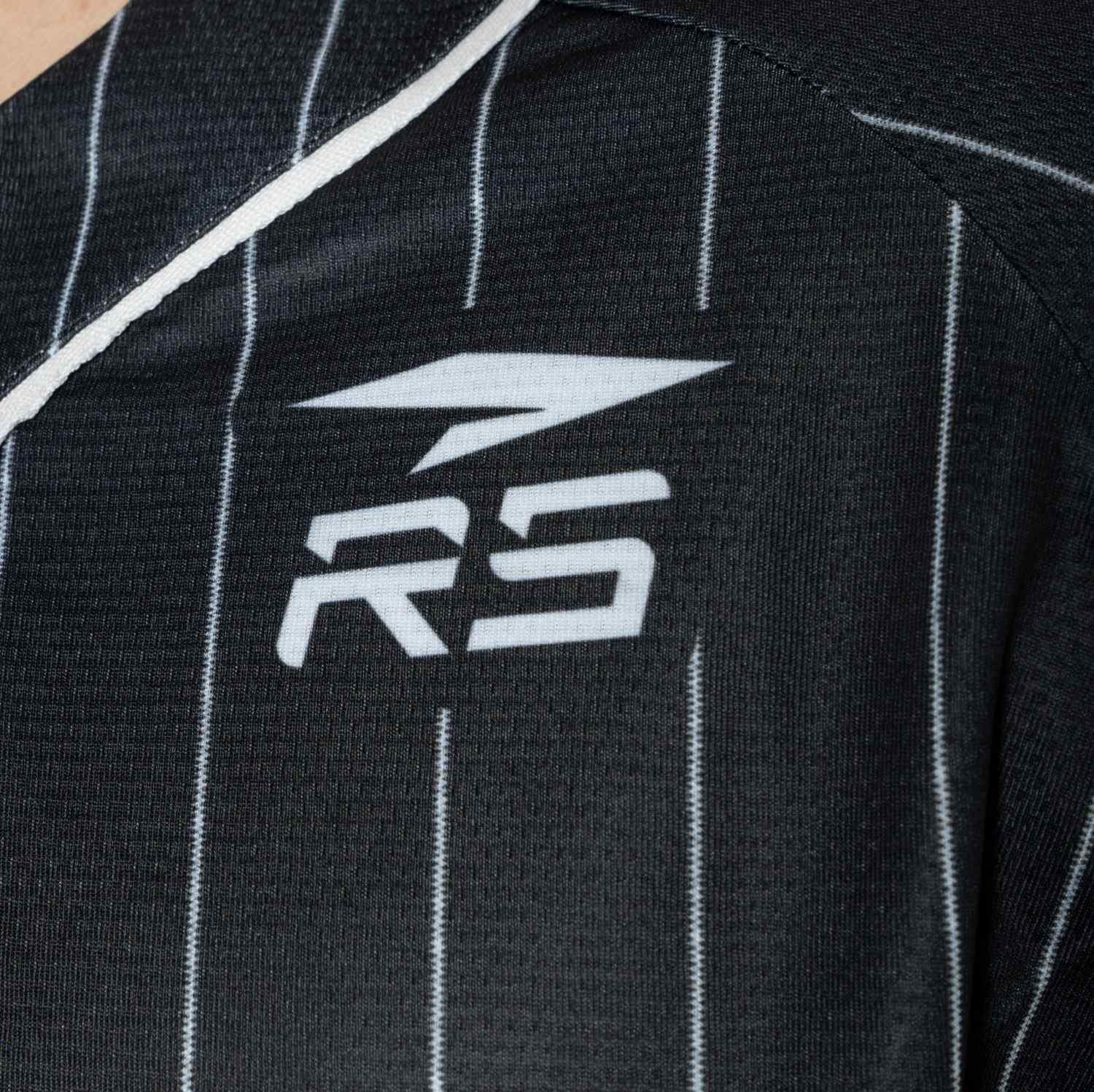 CAMISA OFICIAL VISITA DAMA LEONES DEL CARACAS -  NEGRO/BLANCO - 6