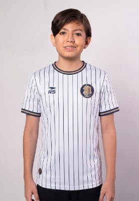 FRANELA BASICA HOME JUVENIL NAVEGANTES DEL MAGALLANES - BLANCO/AZUL