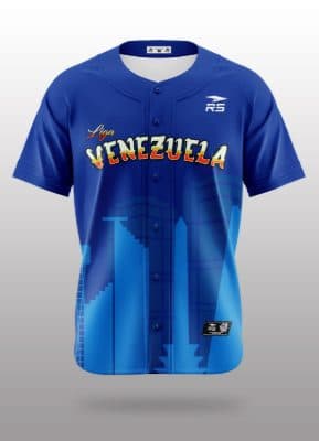 CAMISA OFICIAL VISITA UNISEX SERIE DE LAS AMERICAS - AZUL