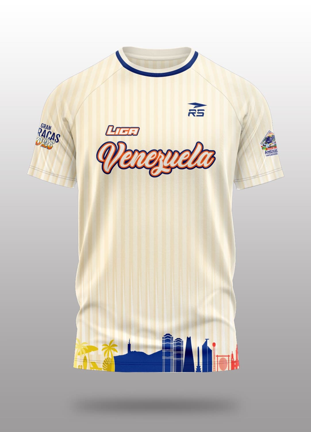 FRANELA OFICIAL HOME UNISEX SERIE DE LAS AMERICAS -BEIGE - 1