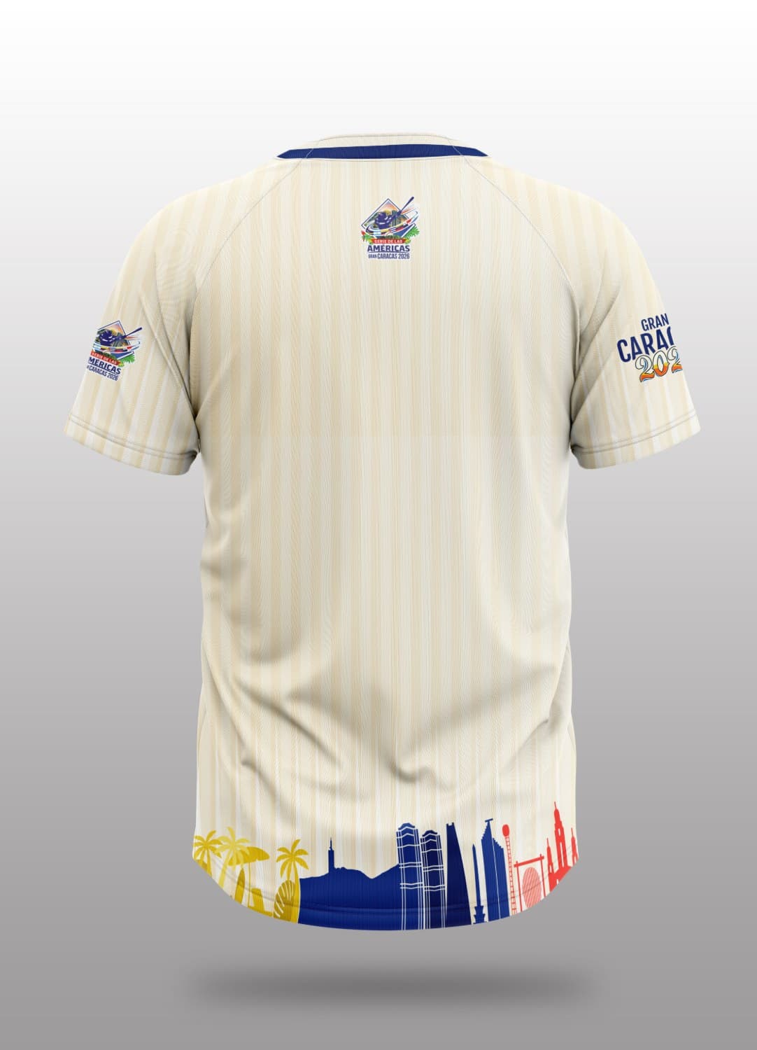FRANELA OFICIAL HOME UNISEX SERIE DE LAS AMERICAS -BEIGE - 2