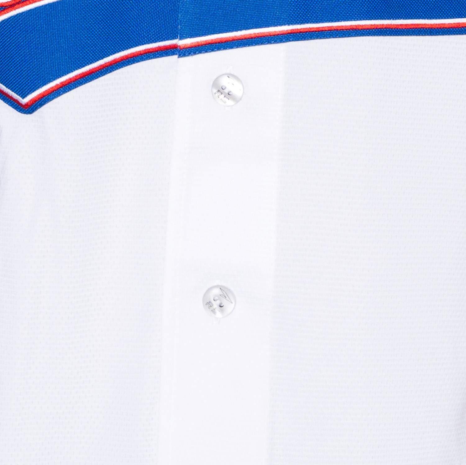 CAMISA OFICIAL  ALTERNATIVA I CABALLERO TIBURONES DE LA GUAIRA BLANCO/AZUL - 4