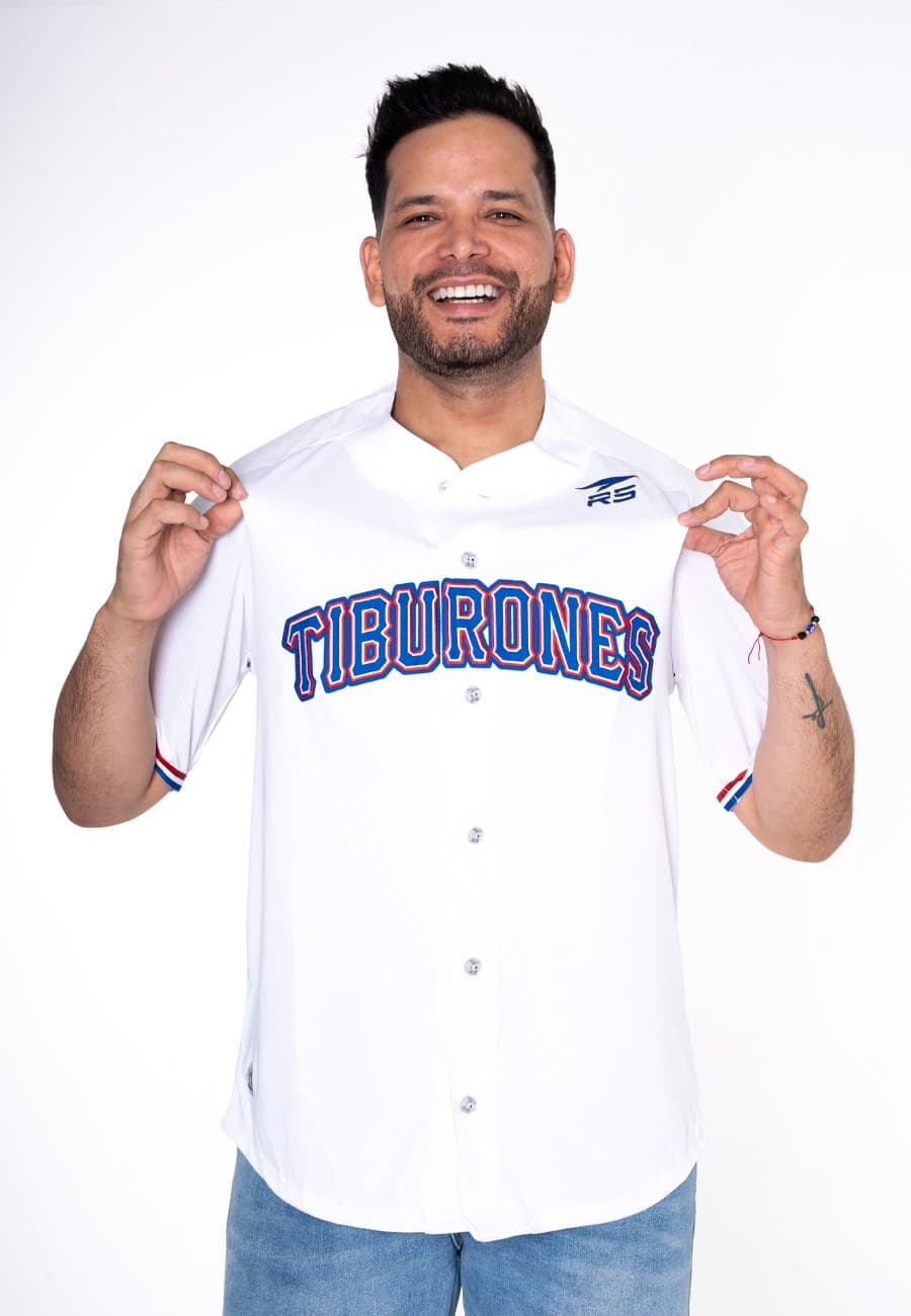 CAMISA OFICIAL HOME JUVENIL TIBURONES DE LA GUAIRA BLANCO/AZUL - 4