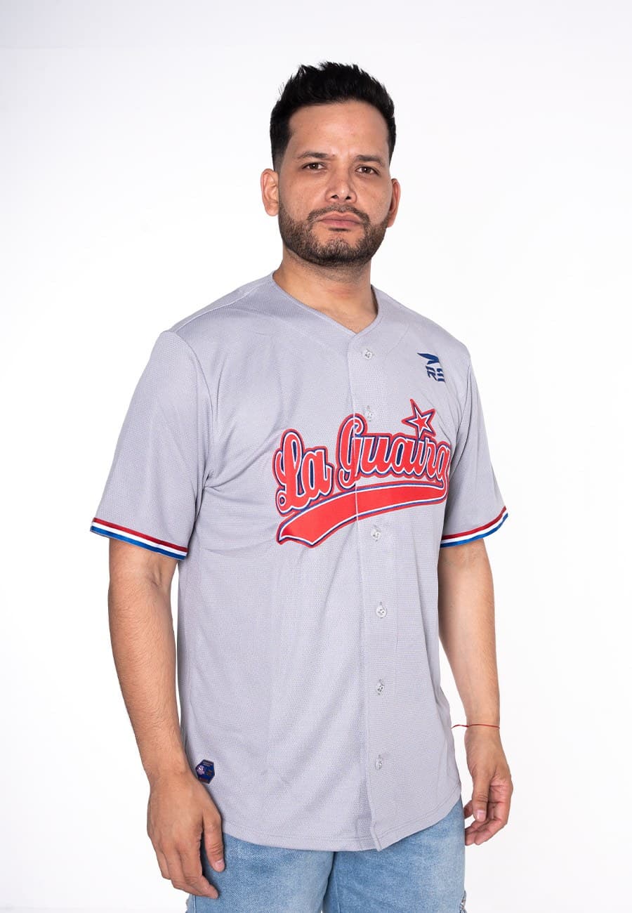 CAMISA OFICIAL ALTERNATIVA II  JUVENIL TIBURONES DE LA GUAIRA GRIS - 2