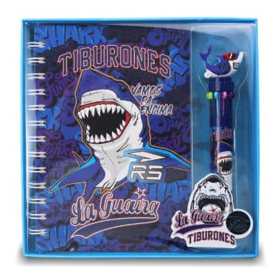 NOTE BOOK TIBURONES - MULTICOLOR