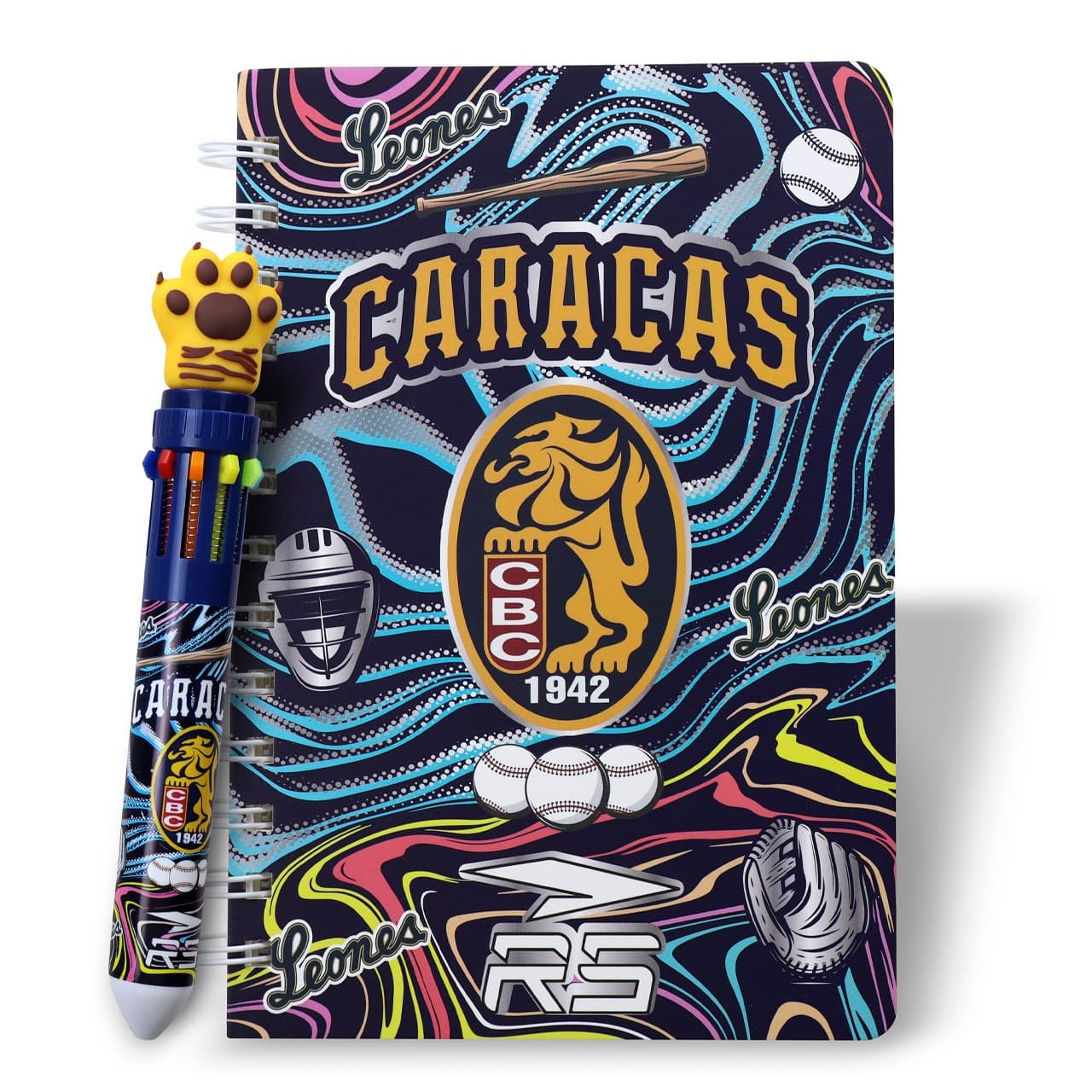NOTE BOOK LEONES - MULTICOLOR - 4