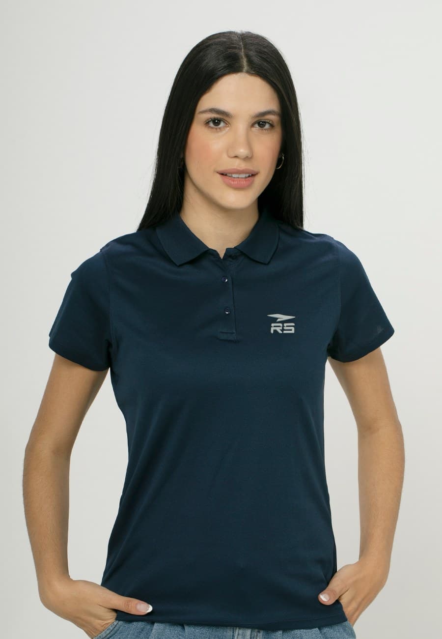 POLO WOMEN SHIRT LOTTO - NAVY - 1