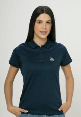 POLO WOMEN SHIRT LOTTO - NAVY