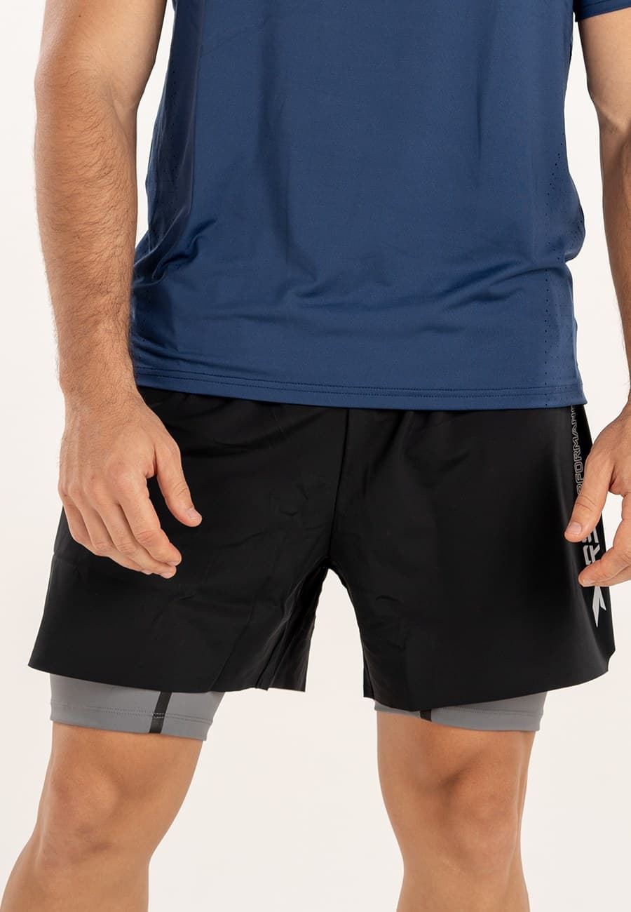 APEX SHORT MEN - BLACK - 1
