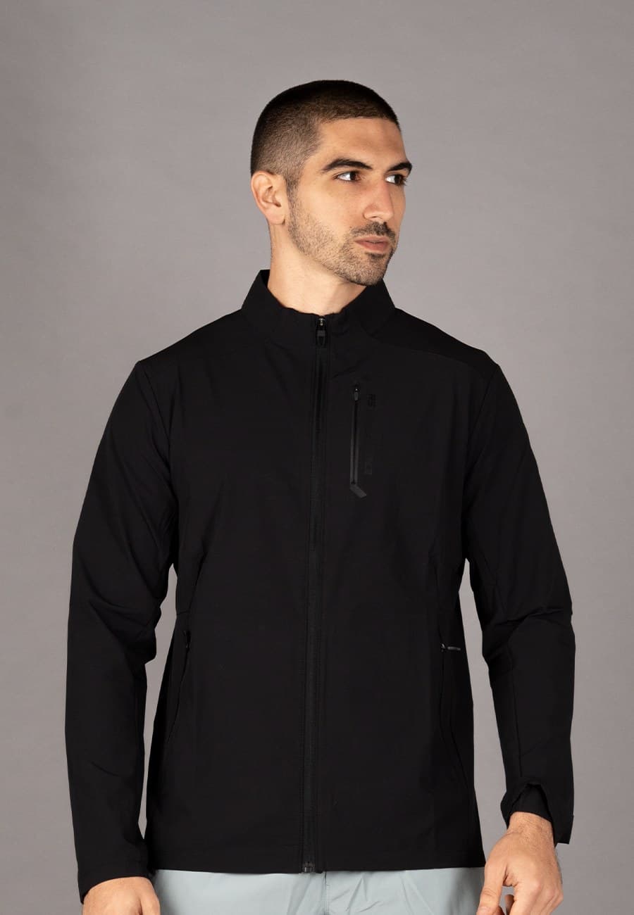 CAMEL JACKET MEN - BLACK - 2