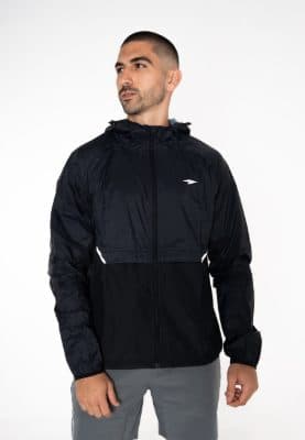RUNNING JACKET MEN - BLACK