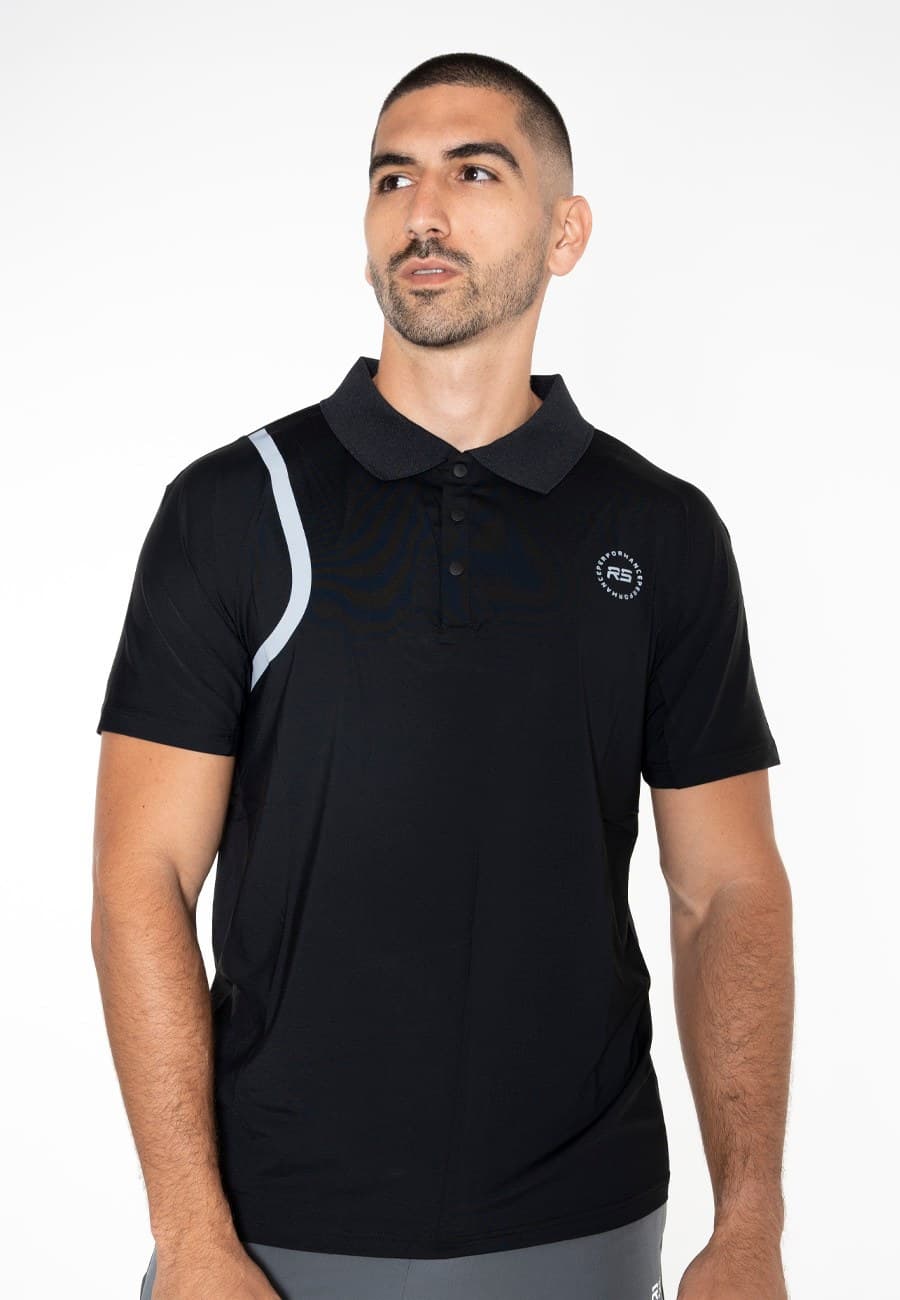 OCEAN POLO MEN - BLACK - 1