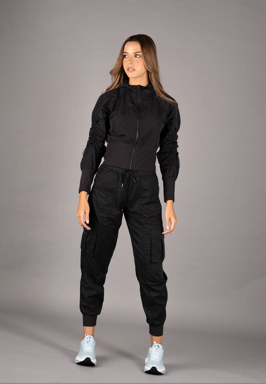 SKY JACKET WOMEN - BLACK - 1