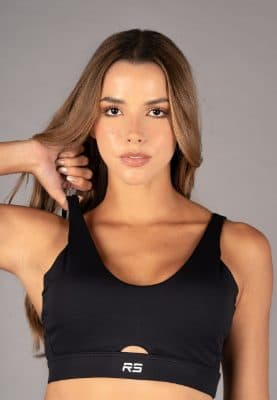 PASTEL TOP WOMEN - BLACK