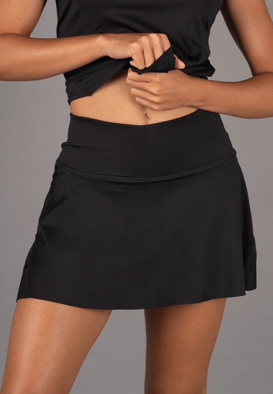 RAINBOW SKIRT WOMEN - BLACK - 2