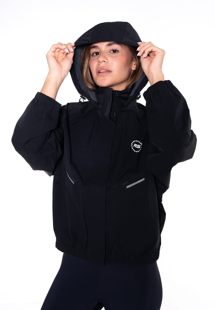 CHERRY JACKET WOMEN - BLACK - 6