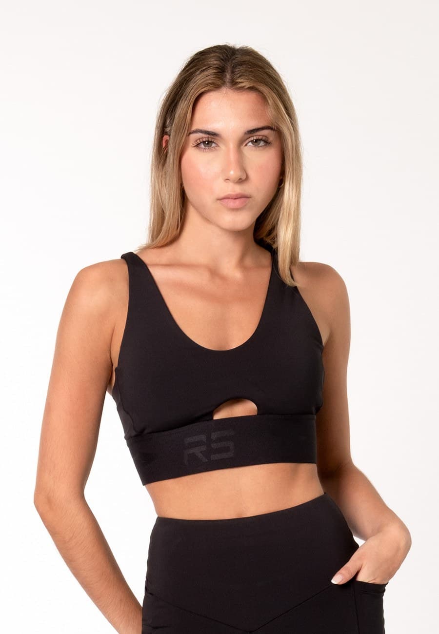 ROMA BRA WOMEN - BLACK - 1